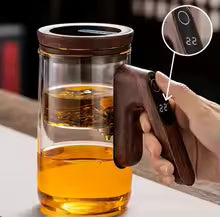 Akıllı Otomatik Cam Çay Demleyici