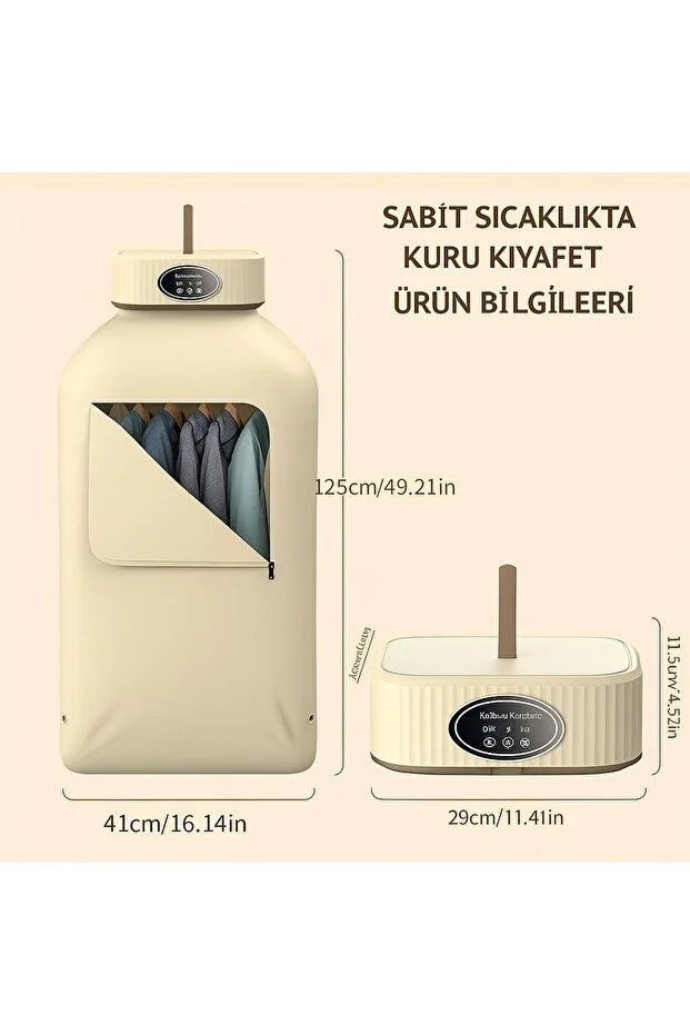 Taşınabilir Çamaşır Kurutma Makinesi, Uzaktan Kumandalı Mini Çamaşır Kurutma Makinesi