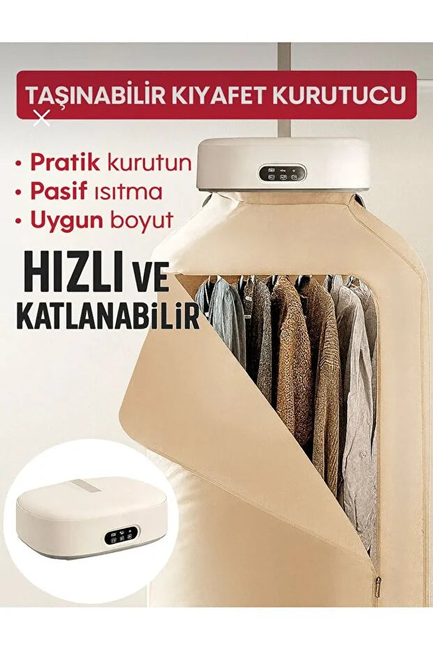 Taşınabilir Çamaşır Kurutma Makinesi, Uzaktan Kumandalı Mini Çamaşır Kurutma Makinesi