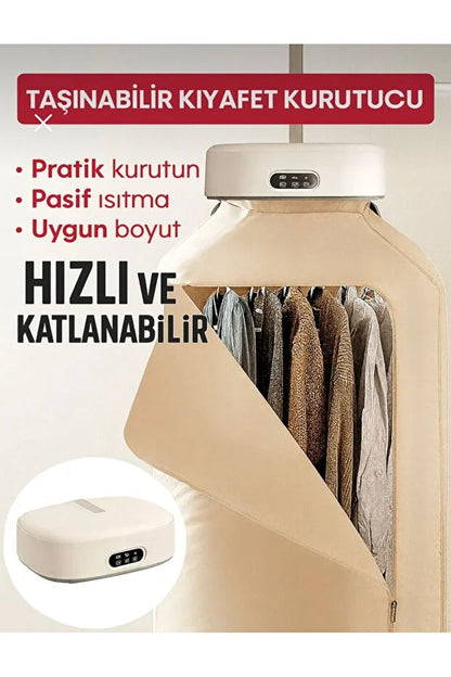 Taşınabilir Çamaşır Kurutma Makinesi, Uzaktan Kumandalı Mini Çamaşır Kurutma Makinesi
