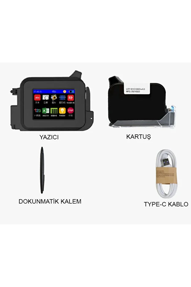 Mini El Tipi Inkjet Kodlama Makinesi