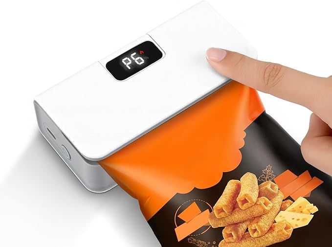 Şarj Edilebilir Mini Poşet Kapatıcı