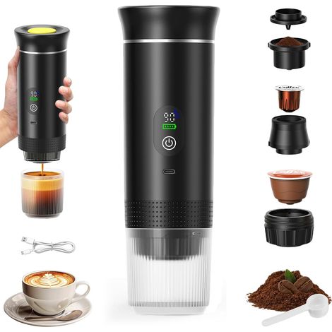 Kablosuz Taşınabilir Espresso Makinesi
