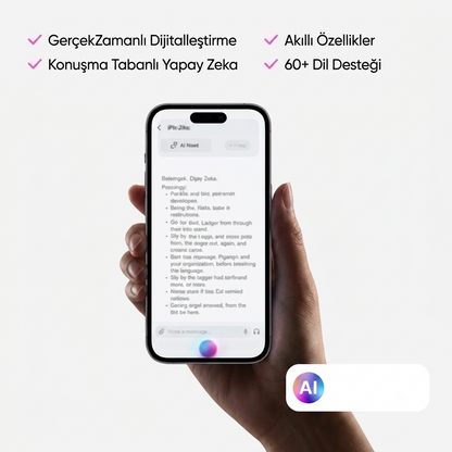 Yapay Zeka Akıllı Yazma Kalemi