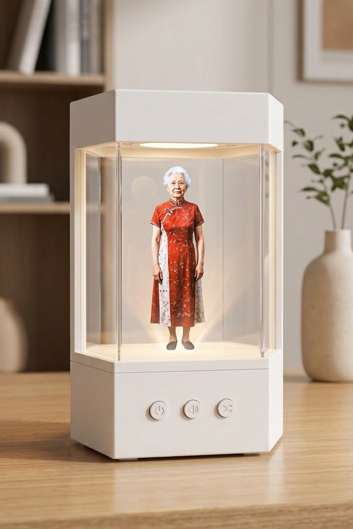 3D Holografik Fotoğraf Çerçevesi