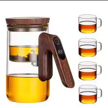 Akıllı Otomatik Cam Çay Demleyici