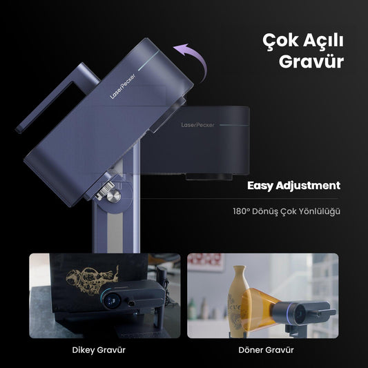 LaserPecker LP4 Basic – Lazer Gravür Kazıyıcı